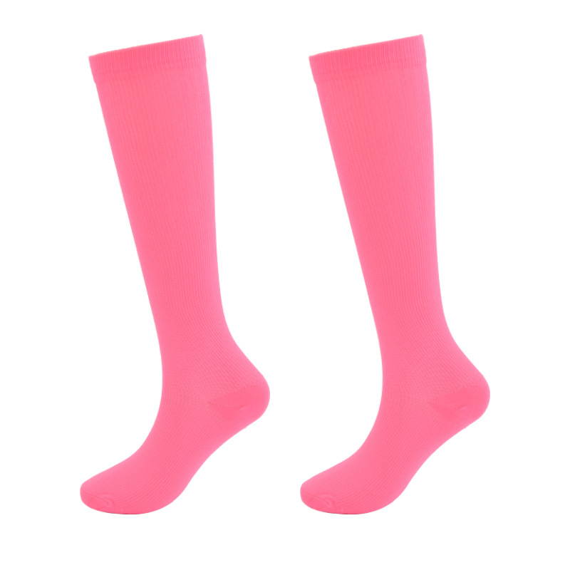 Ski Compression Socks Compression Stockings Adult Solid Color Breathable Non Slip Motion Legs Socks for Varicose Veins 20-30 mmHg